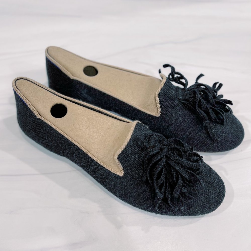 ROTHY’S The Merino Tassel Loafer Black Diamond - Limited Edition - Picture 4 of 14
